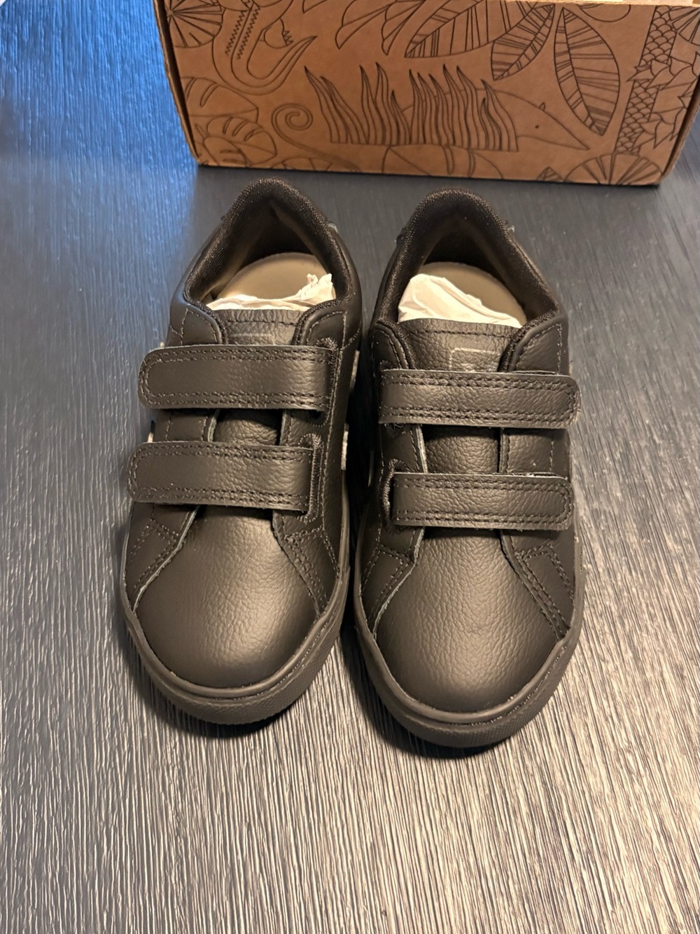 Veja Kids Black Velcro Sneakers - 27 EU